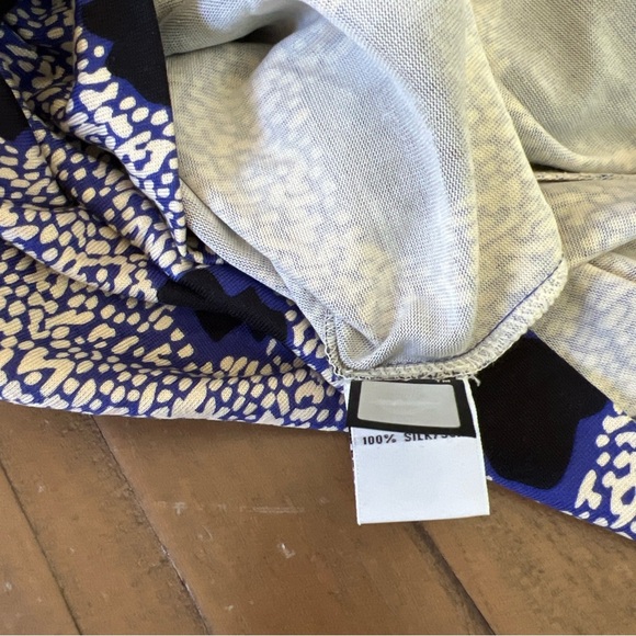 Diane Von Furstenberg Ruri Cheetah Island Silk Shift Dress Size 6 NWT Mini - Picture 6 of 10